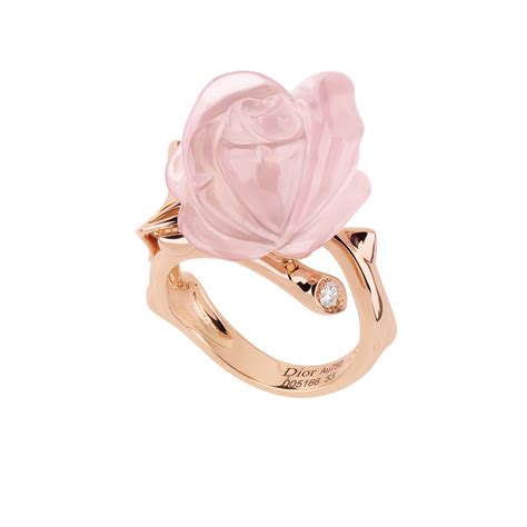 bague dior or rose